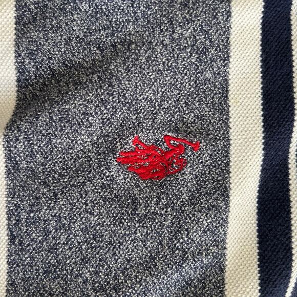US Polo Assn shirt- size Medium- striped short sleeve - Picture 3 of 6